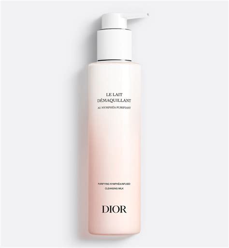 dior le lait demaquillant cleansing milk|dior water lily cleanser.